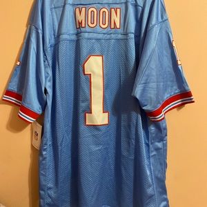 Warren Moon Houston Oilers Throwback Jersey XL NWT